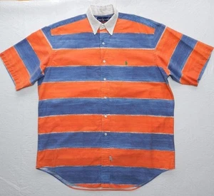 Herren Hemd RALPH LAUREN Gr. LARGE Kurzarm Button Down (ab54) - Bild 1 von 6