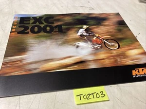 KTM EXC 2001 520 400 380 300 250 200 125 Prospecto Catálogo Brochure Moto - Imagen 1 de 8