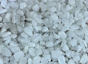 Weiße Jade Chip Stein Jade Kristall Jade Edelstein Mini Chip Jade Stein Chakra. - Bild 1 von 2