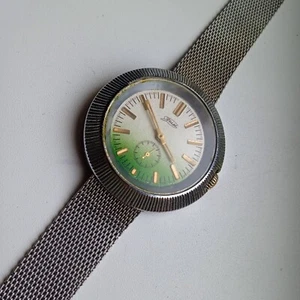 Vintage Watch Mechanical Zim Pobeda 2603 Ufo Washer Hand Winding Wrist Watch - Picture 1 of 11