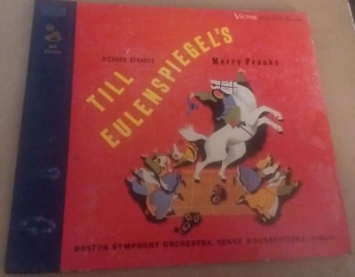 Richard Strauss "Till Eulenspiegel's Merry Pranks" RCA Victor DM1029-2x12" 78rpm - Image 1 of 4