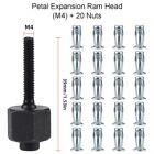 Premium Rivet Head For Nuts Set Of 20 Alloy Expansion Clamps For M4 M8 For Nuts
