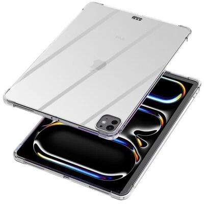 Clear TPU Case For Apple iPad Pro M4 13 (A2925/A2926) Shockproof Slim Back Cover - Image 1 of 4