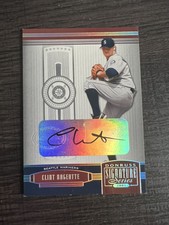 2005 Donruss Signature Series Clint Nageotte Auto 🔥Mariners