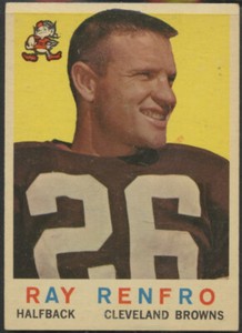 1959 Topps #37 Ray Renfro Cleveland Browns