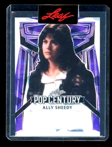 Leaf Pop Century Unsigned Proof 1/1 Ally Sheedy Purple - Picture 1 of 2