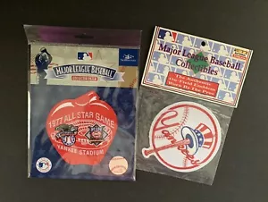 1977 All Star Game Yankee Stadium Patch + New York Yankees MLB Sleeve Patch - Bild 1 von 1
