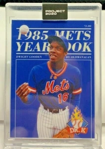 Topps Project 2020 Karte #284 1985 Dwight Gooden Von Oldmanalan Aufdruck Run Sp - Bild 1 von 3
