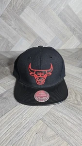 Mitchell & Ness Chicago Bulls Snapback Mütze Cap schwarz/rot  - Bild 1 von 12