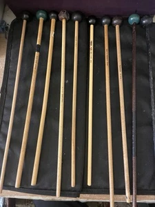 10 DE COLECCIÓN PRO MultiApp Acrílico Goma MALLETS Balter Yamaha Musser Platillo Gong Bowl - Imagen 1 de 6