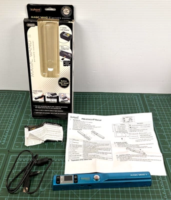 VuPoint Magic Wand II Portable Scanner ST441T W 4GB MicroSD Card TESTED WORKING - Image 1 of 4