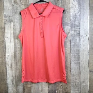 CQC Sports Size XL Sleeveless Pullover w/Buttons and Collar - Picture 1 of 7