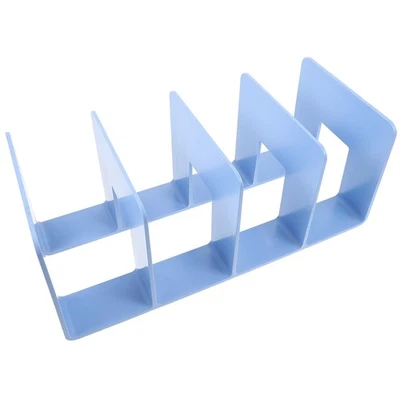  Vertikale Datei Organizer Buchhalter für Regal Kreativer Schreibtisch Offen - Bild 1 von 4