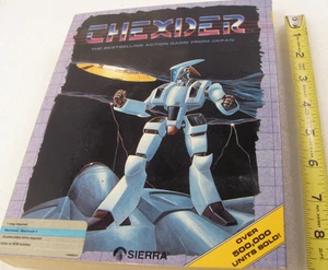 Thexder PC Game Box Vtg 1987 Sierra Apple Macintosh Computer & Catalog Insert - Picture 1 of 20