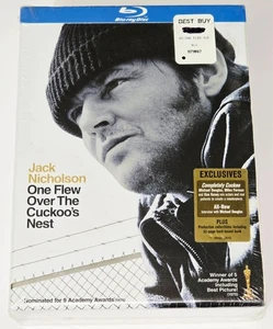 JACK NICHOLSON ONE FLEW OVER THE CUCKOOS NEST SEALED BLU RAY DVD MOVIE COMPLETE - Picture 1 of 13