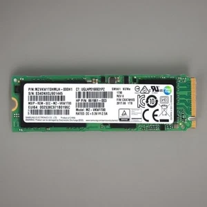 1TB Samsung MZ-VKW1T00 SSD SM961 MLC PCIe Gen 3.0 x4 NVMe M.2 MZVKW1T0HMLH-000H1 - Afbeelding 1 van 1