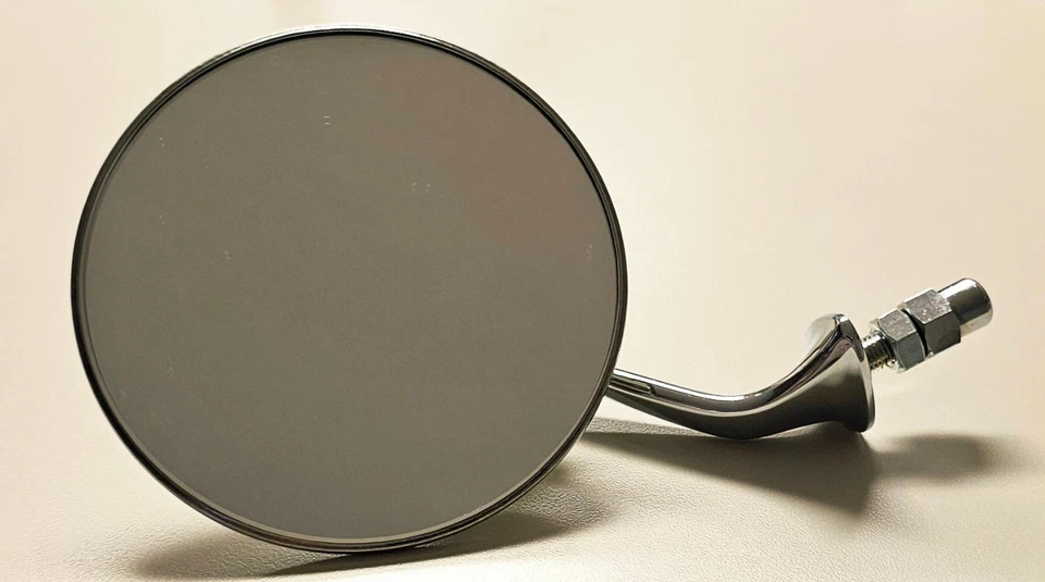 Espejo de guardabarros plano lado del conductor MG Austin Healey Jag & Triumph, parabrisas MG-TD/TF Foto 1 de 4