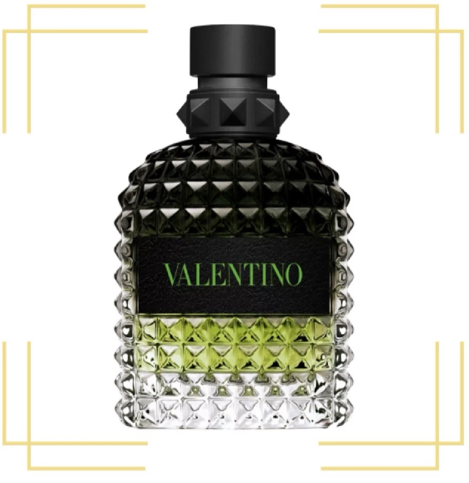 Valentino Uomo Born In Roma Green Stravaganza 3,4 oz. TST Foto 1 de 1