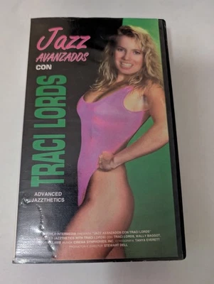 Warm Up With Traci Lords Vhs Vintage Rare Cult Exercise Spanish Jazz videomax - Image 1 of 3
