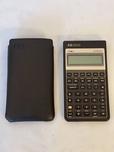 Vintage HP 17B II Business Financial Calculator w/ Case, New Batteries, Tested - Picture 1 of 8