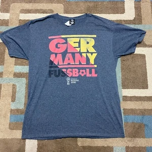 FIFA World Cup Russia 2018 Germany Fussboll Soccer T-Shirt Size Large - Picture 1 of 6