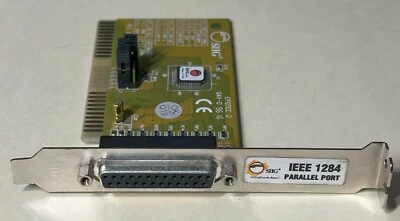 SIIG IEEE 1284 Parallel Printer Add On Port PCI  - Image 1 of 2