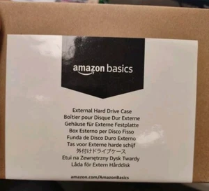 Amazon Basics 841710104974 externe Festplatte tragbare Tragetasche schwarz - Bild 1 von 4