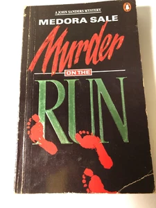 b Medora Sale MURDER on the RUN 1991 Penguin Signed by Author - Picture 1 of 6