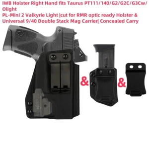 Right Hand IWB Holster for Taurus PT111/140/G2/G2C/G3C PL-Mini 2 Valkyrie Light - Picture 1 of 8