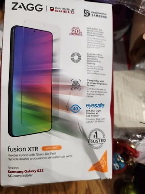 ZAGG  Invisible Shield FOR Samsung Galaxy S22 Screen Protection - Fusion XTR - Image 1 of 3