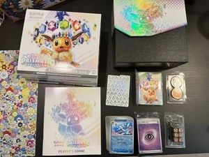 Prismatic Evolutions Pokemon Center Elite Trainer Box ETB Opened No Packs/Promo - Picture 1 of 1