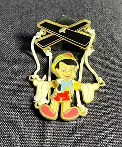 Disney Pinocchio Marionette Puppet REAL Strings Pin - Limited Edition 1500 - Picture 1 of 2