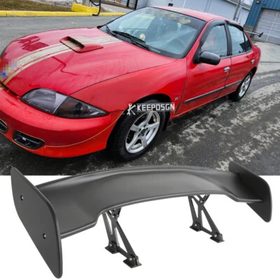 47" Spoiler traseiro porta-malas asa traseira 5" suporte para Chevy Cavalier Coupe 1995-2005 - Imagem 1 de 4
