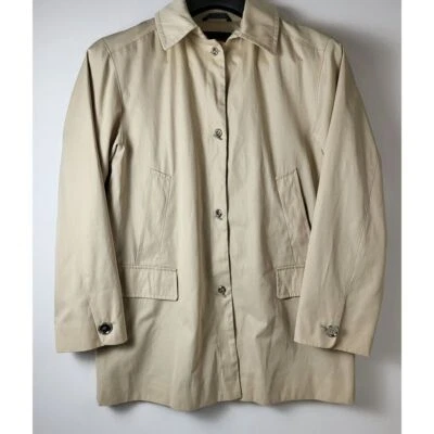 Jones New York Elegant Beige Button-Up Jacket with Unique Toggle Closures - Image 1 of 4