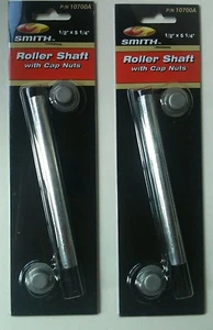 Boat Trailer Roller Shaft with Cap Nut (2) CE Smith 1/2" OD x 5 1/4"L P/N 10700A - Bild 1 von 4