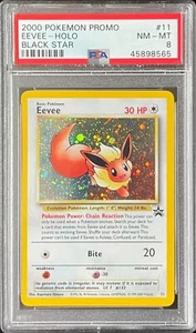 Pokémon Eevee Holo 2000 Promo #11 Pokemon Promos Holo Promo PSA 8 - Imagen 1 de 1