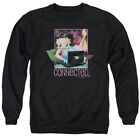 Betty Boop "Connected" Pullover Hoodie, Sweatshirt Or Long Sleeve T-Shirt