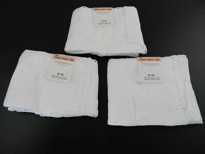 Charter Club Plus Size Pretty Cotton Bikini Underwear Set of 3, 2X - Image 1 of 4