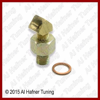 BMW V.D.O. Autometer Oil Pressure Sender Adapter 1/8"NPT-12X1.5mm - Image 1 of 4