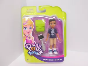 Polly Pocket Selfie Stick Nicolas Boy Figure Male Outfit Accessories Doll 3.75" - Picture 1 of 3