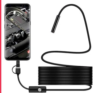 Camara Endoscopio Con Luz LED Para Android Celular De Inspeccion Del Boroscopio - Bild 1 von 23