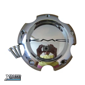 KMC 673 Skitch Chrome Wheel Rim Center Cap 395B150-5H - Picture 1 of 2