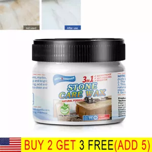 Stone Maintenance Polishing Wax for Home Use, Manual Natural Polishing Care Wax - Picture 1 of 5