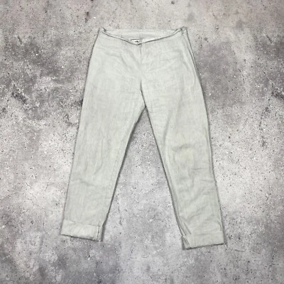 Rundholz Black Label Linen Trousers Pants Gray Size M - Image 1 of 4
