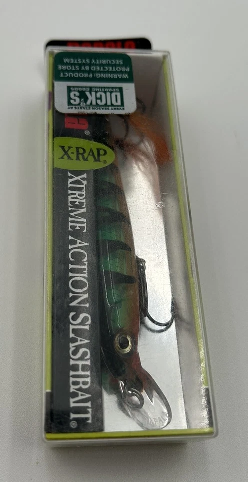 Rapala XR10OG X-Rap Jerkbait 4" 7/16 oz Olive Green Suspending Fishing Lure - Image 1 of 4