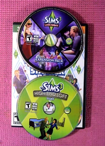 SIMS 3 Expansión nocturna/cosas loft de gama alta (sin disco de juego) ENVÍO GRATUITO - Imagen 1 de 2
