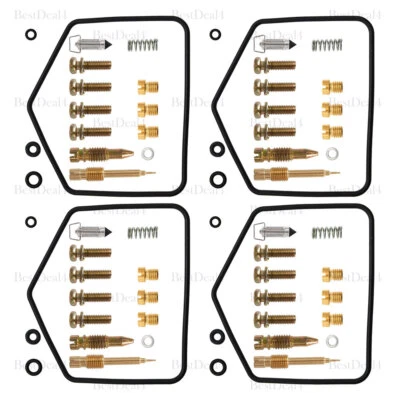 4PCS Carburetor Repair Rebuild Kit FOR Kawasaki LTD 440 700 750 KZ KZ440 KZ750 Foto 1 de 4