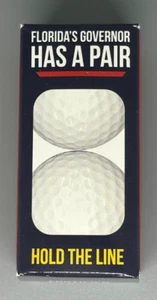 Gov. BOLAS DE GOLF de campaña oficial Ron DeSantis - desantis tiene un par - Imagen 1 de 4