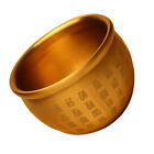 Chinese Fortune Golden Treasure Basin Statue For Wealth Success Home Decoration