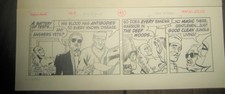 Phantom ORIGINAL comic strip art LEE Falk collection 5/20/02 "Defied Death"